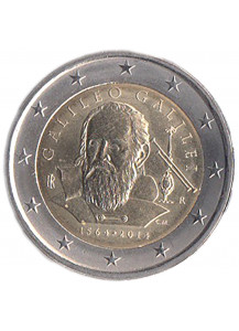 2014 - 2 Euro ITALIA 450° Galileo Galilei Fdc